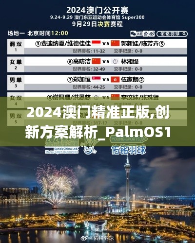 2024澳门精准正版,创新方案解析_PalmOS110.785