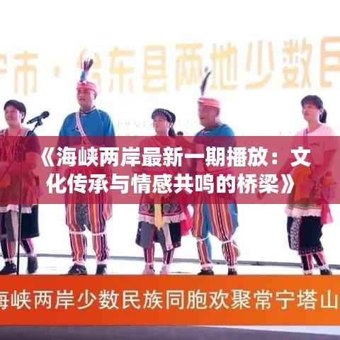 《海峡两岸最新一期播放:文化传承与情感共鸣的桥梁》