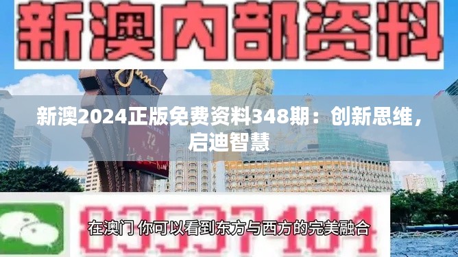 新澳2024正版免费资料348期:创新思维,启迪智慧