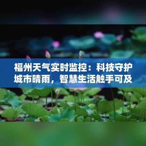 福州天气实时监控:科技守护城市晴雨,智慧生活触手可及