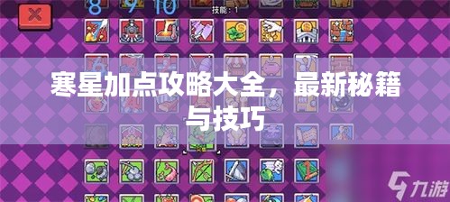 寒星加点攻略大全,最新秘籍与技巧